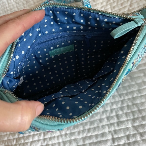 VERA BRADLEY DAISY DOT PAISLEY SHOULDER BAG - Picture 4 of 7